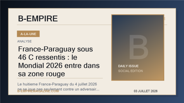France-Paraguay sous 46 C ressentis : le Mondial 2026 entre dans sa zone rouge