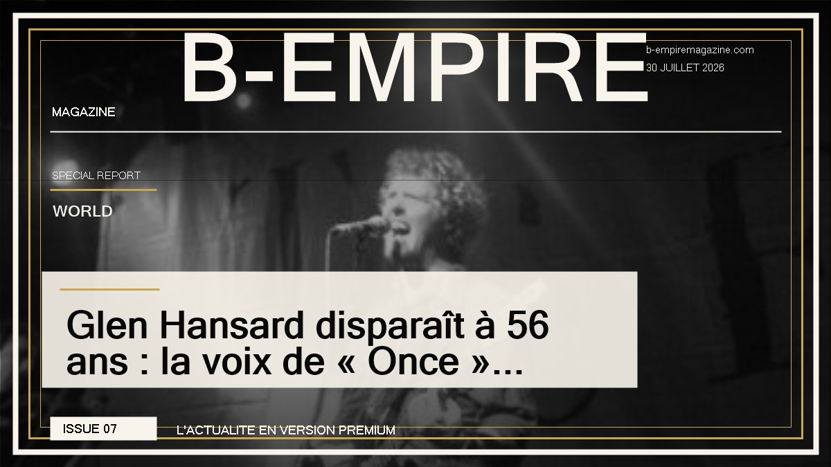 Glen Hansard disparaît à 56 ans : la voix de « Once » laisse le monde de la musique sous le choc