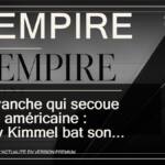 La revanche qui secoue la télé américaine : Jimmy Kimmel bat son record après Colbert