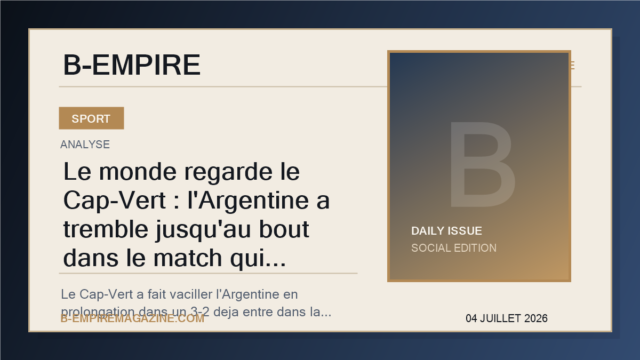 Le monde regarde le Cap-Vert : l'Argentine a tremble jusqu'au bout dans le match qui change l'ame du Mondial 2026