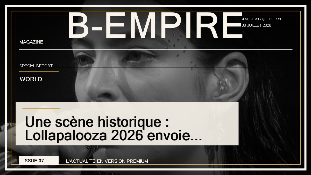 Une scène historique : Lollapalooza 2026 envoie un signal que la musique mondiale ne peut plus ignorer