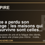 Le luxe a perdu son sortilege : les maisons qui vont survivre sont celles qui vont redevenir desirables