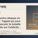 Meta contre-attaque en justice : l'appel qui peut faire basculer la bataille mondiale sur l'addiction des reseaux sociaux