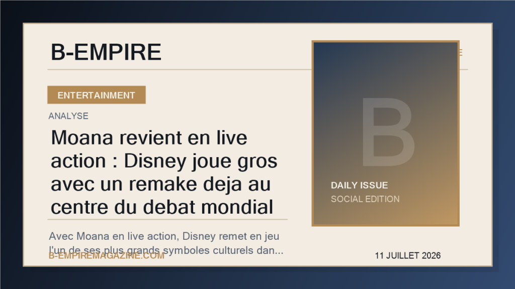 Moana revient en live action : Disney joue gros avec un remake deja au centre du debat mondial