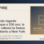 Le monde regarde l'Amerique a 250 ans: la France rallume la Statue de la Liberte a New York