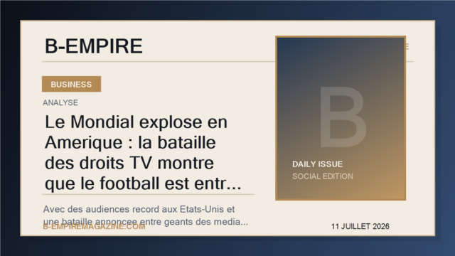 Le Mondial explose en Amerique : la bataille des droits TV montre que le football est entre dans une autre dimension
