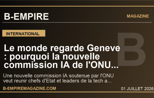 Le monde regarde Geneve : pourquoi la nouvelle commission IA de l’ONU peut tout changer dans la bataille mondiale de l’IA