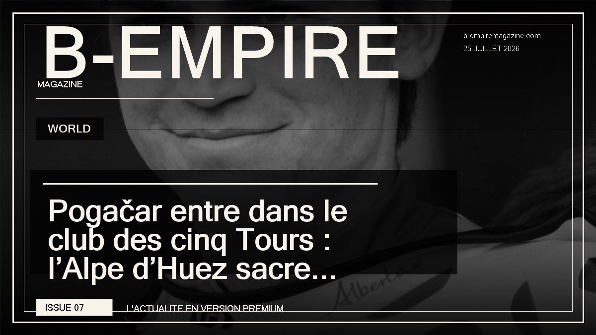 Pogačar entre dans le club des cinq Tours : l’Alpe d’Huez sacre Carapaz et touche à l’histoire