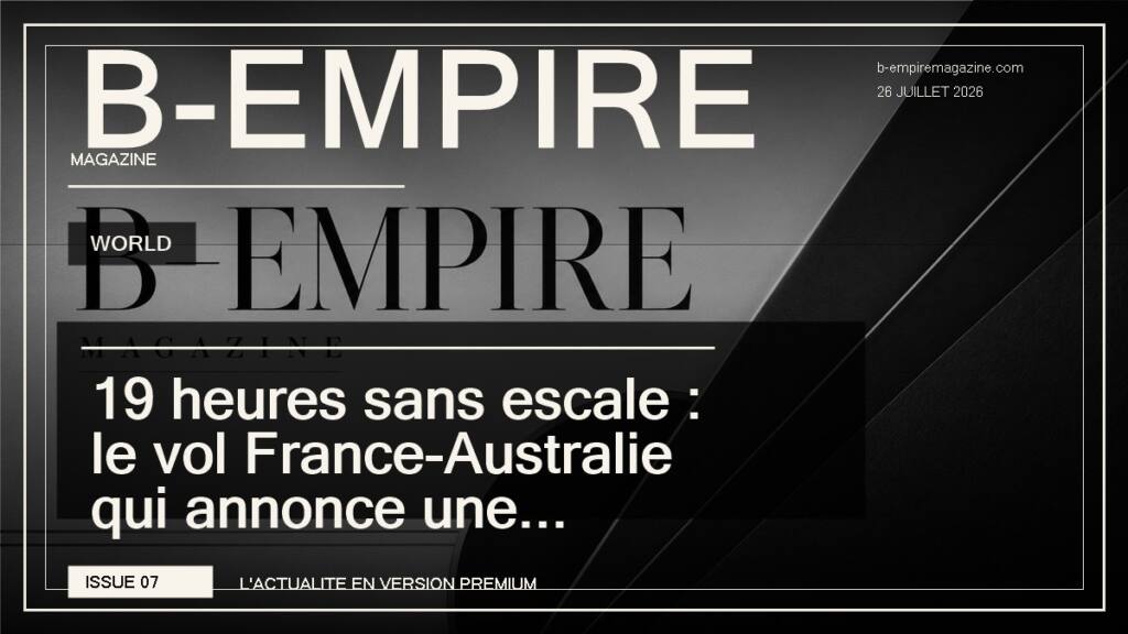 19 heures sans escale : le vol France-Australie qui annonce une révolution dans le ciel