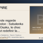 Le monde regarde Wimbledon : Sabalenka face a Osaka, le choc qui peut redefinir la deuxieme semaine