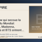 Le show qui secoue la finale du Mondial: Bieber, Madonna, Shakira et BTS entrent dans l'arene