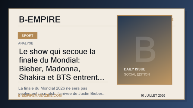 Le show qui secoue la finale du Mondial: Bieber, Madonna, Shakira et BTS entrent dans l'arene