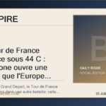 Le Tour de France s'elance sous 44 C : Barcelone ouvre une edition que l'Europe regarde deja avec inquietude