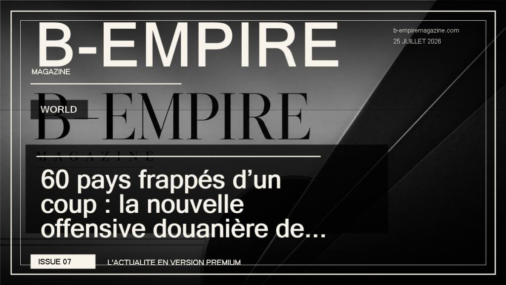 60 pays frappés d’un coup : la nouvelle offensive douanière de Trump secoue le commerce mondial
