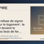 Trump refuse de signer la loi sur le logement : le vote ID devient le nouveau bras de fer americain