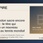 Wimbledon sacre encore Sinner : le titre qui impose un nouveau patron au tennis mondial