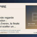 Le monde regarde Wimbledon : Sinner-Zverev, la finale qui peut sceller un nouvel ordre du tennis mondial