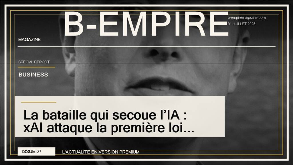 La bataille qui secoue l’IA : xAI attaque la première loi anti-« nudification »