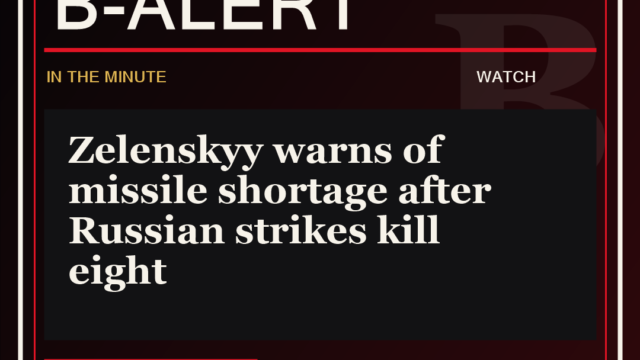 Zelenskyy warns of missile shortage after Russian strikes kill eight - B-Alert