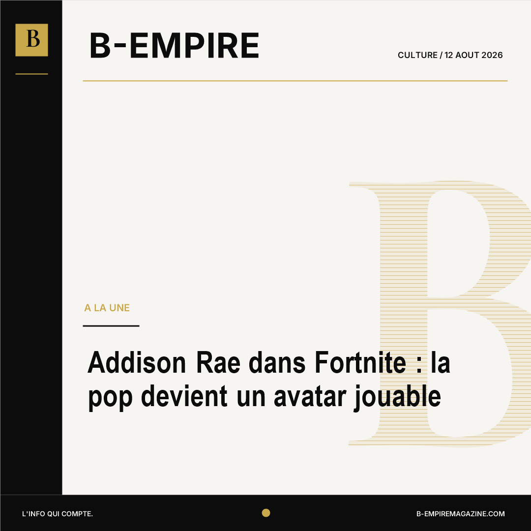 Addison Rae dans Fortnite : la pop devient un avatar jouable