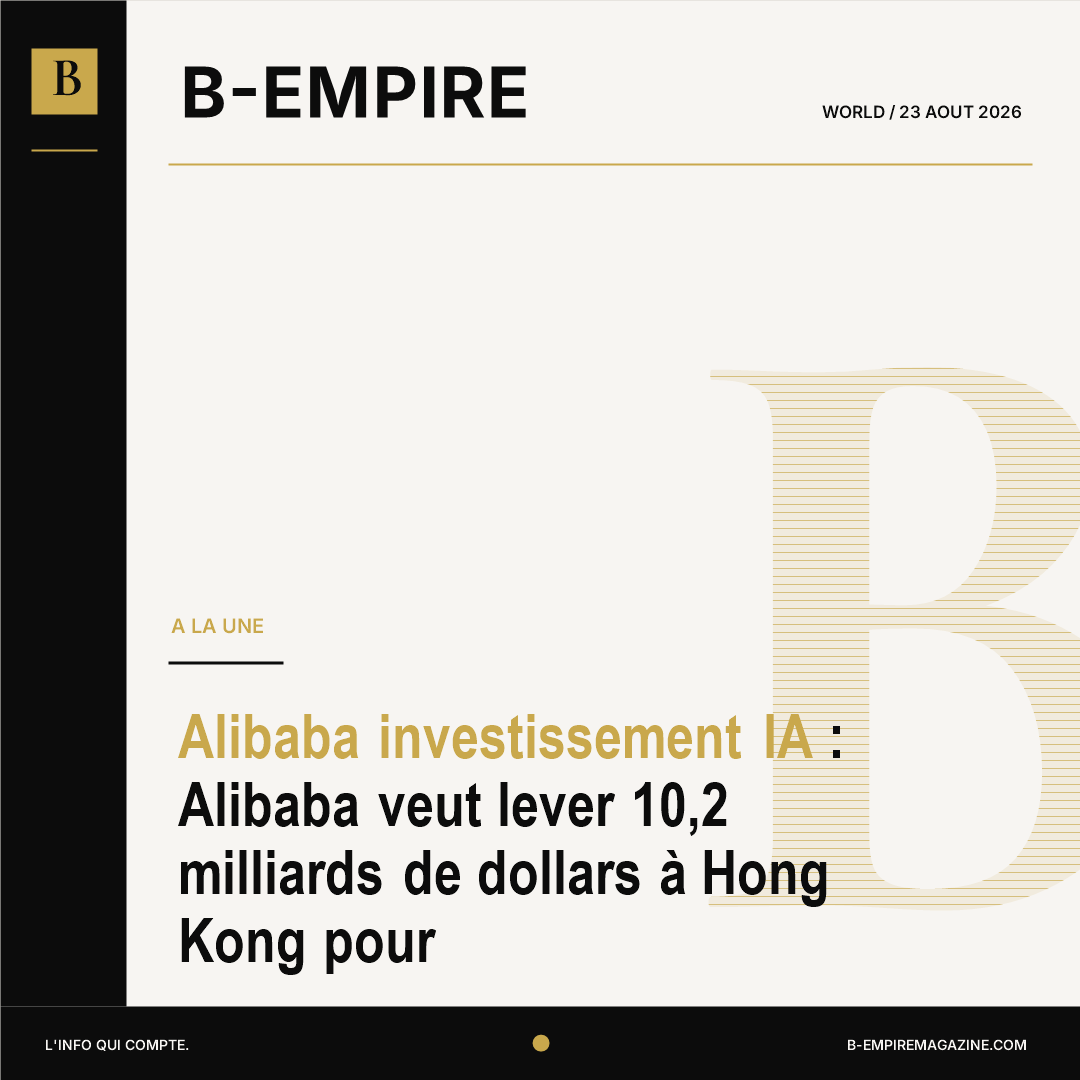 Alibaba investissement IA : Alibaba veut lever 10,2 milliards de dollars à Hong Kong pour