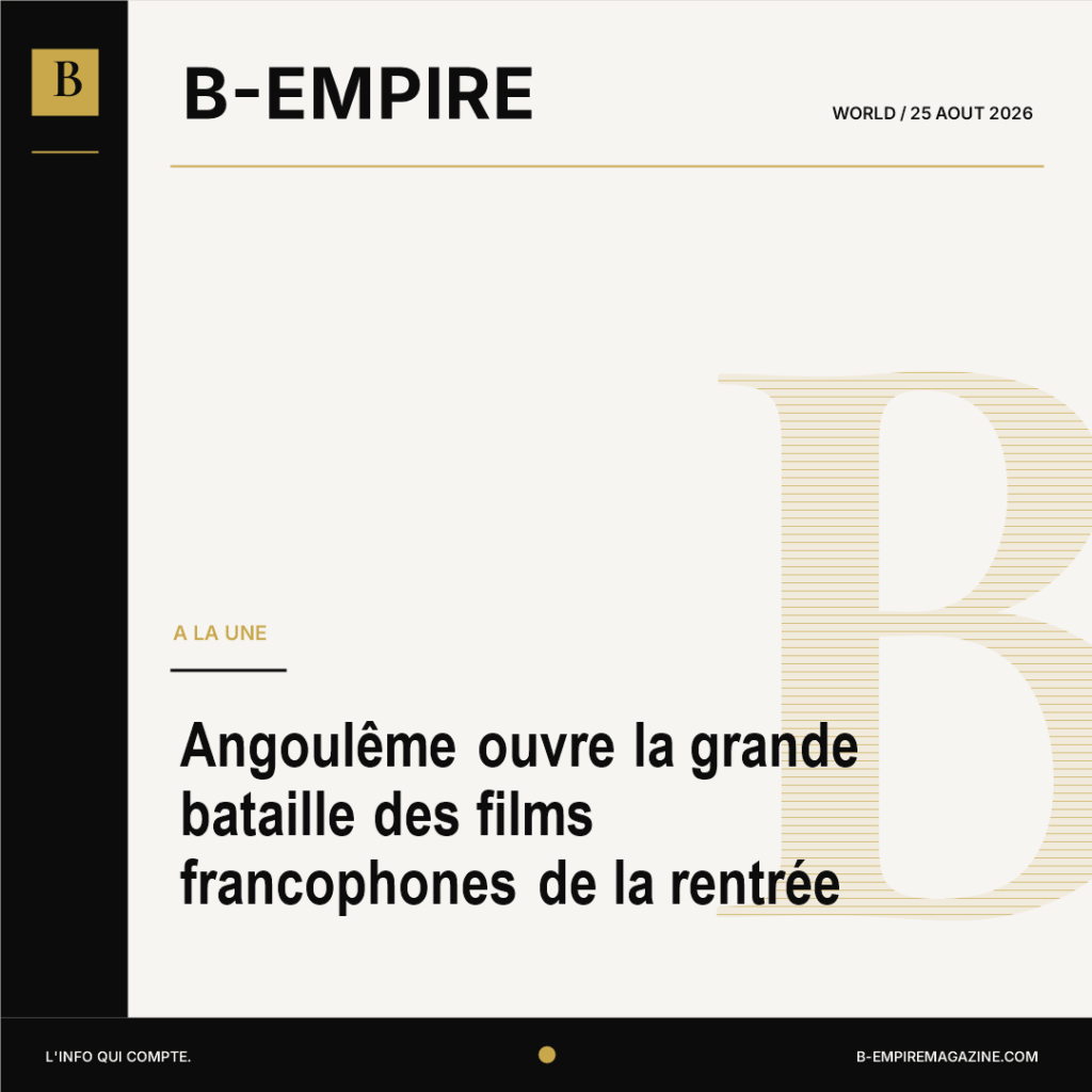 Angoulême ouvre la grande bataille des films francophones de la rentrée
