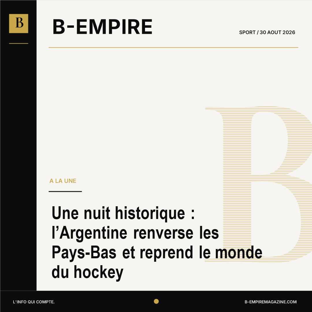 Une nuit historique : l’Argentine renverse les Pays-Bas et reprend le monde du hockey