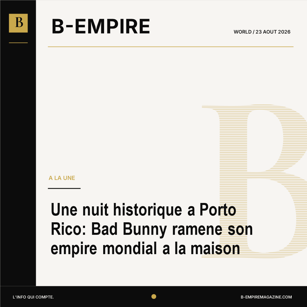 Une nuit historique a Porto Rico: Bad Bunny ramene son empire mondial a la maison