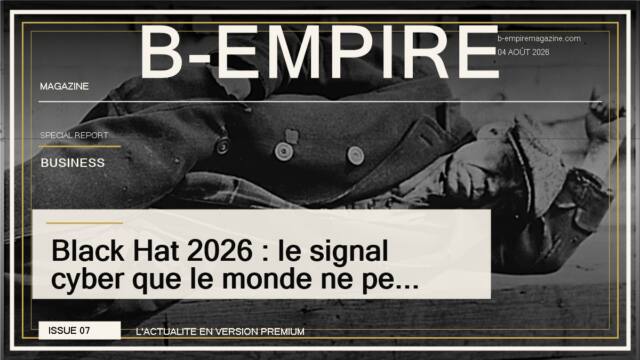 Black Hat 2026 : le signal cyber que le monde ne peut plus ignorer