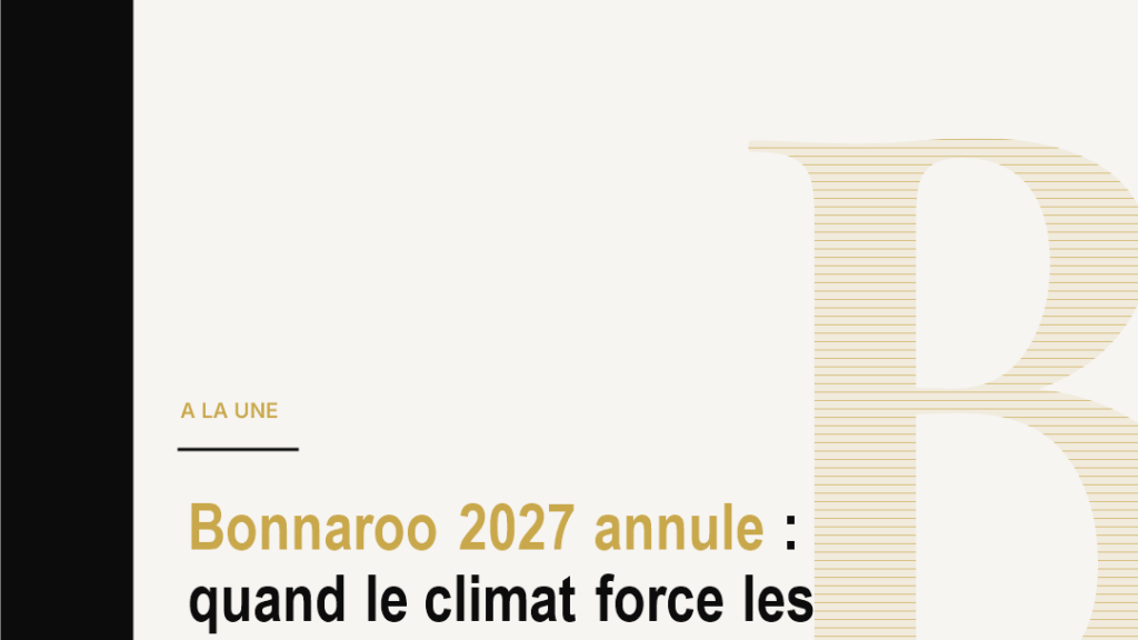 Bonnaroo 2027 annule : quand le climat force les festivals a repenser le live