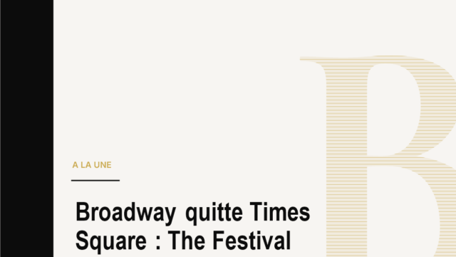 Broadway quitte Times Square : The Festival transforme Kingston en laboratoire culturel