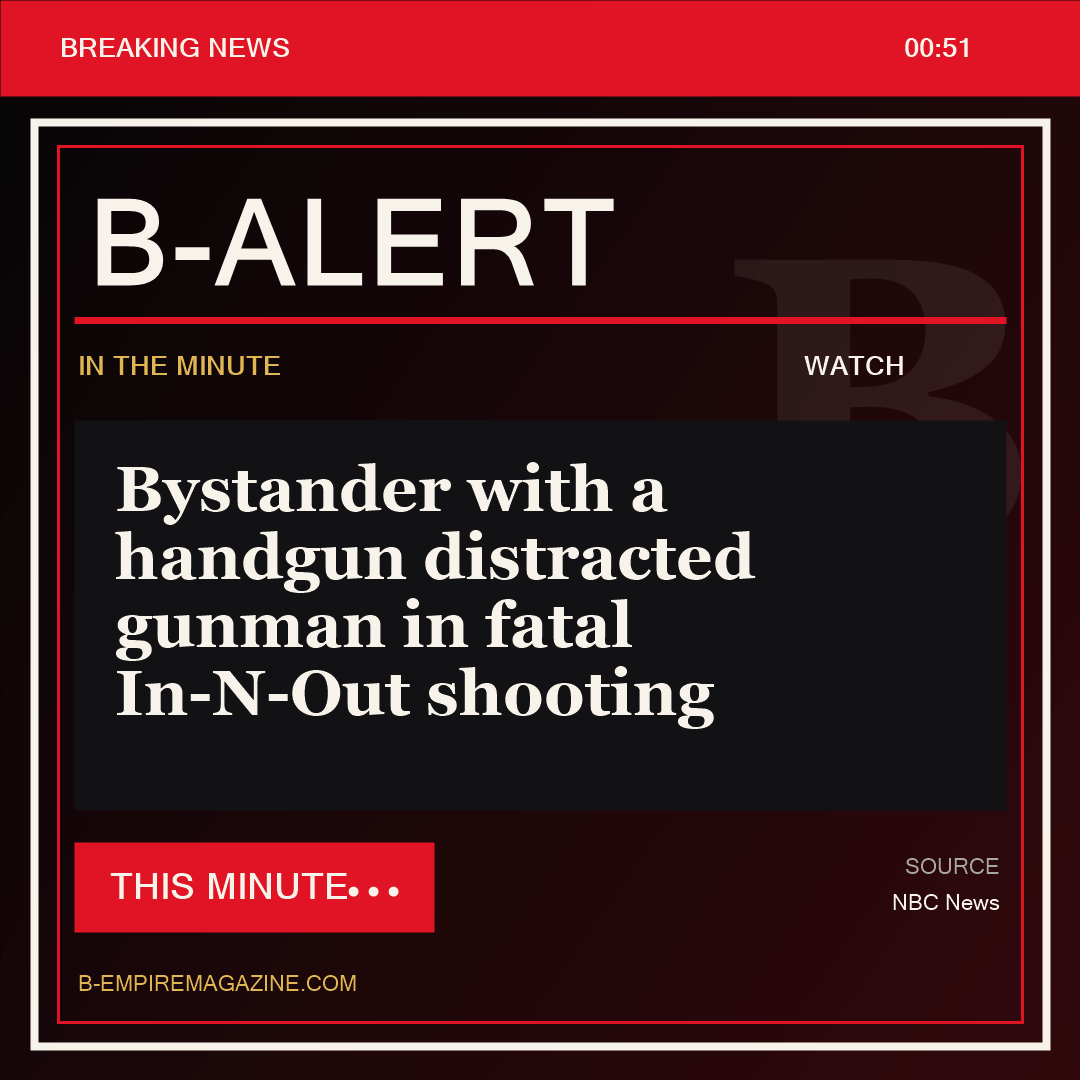 Bystander with a handgun distracted gunman in fatal In-N-Out shooting - B-Alert
