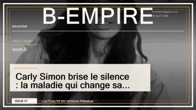 Carly Simon brise le silence : la maladie qui change sa vie, mais pas sa musique