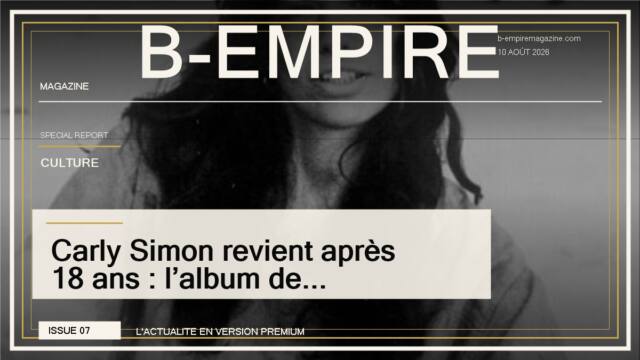 Carly Simon revient après 18 ans : l’album de résilience que le monde n’attendait plus