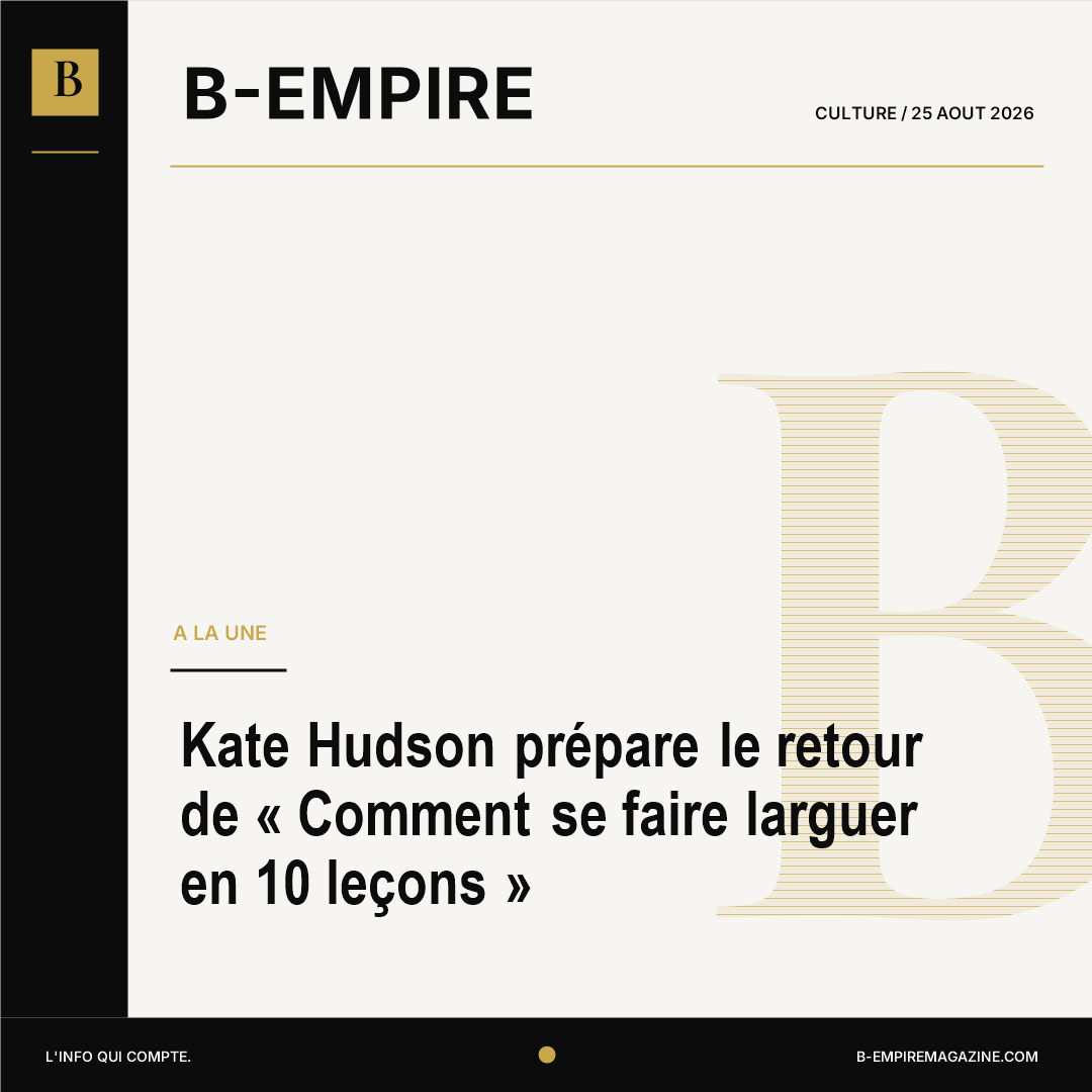 Kate Hudson prépare le retour de « Comment se faire larguer en 10 leçons »