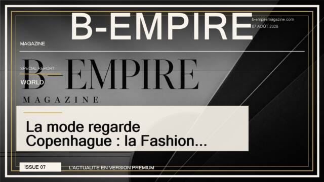 La mode regarde Copenhague : la Fashion Week qui impose ses règles au monde