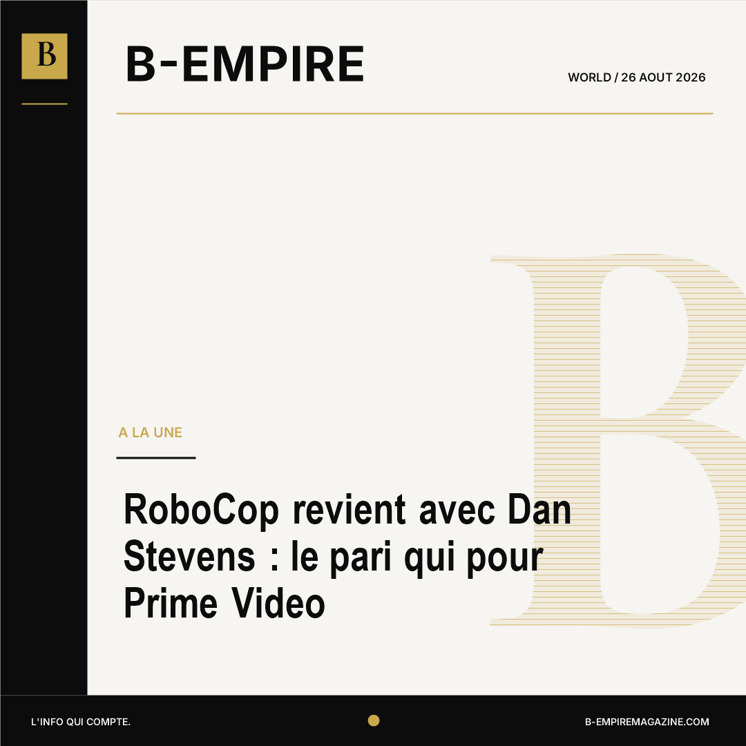 RoboCop revient avec Dan Stevens : le pari qui pour Prime Video