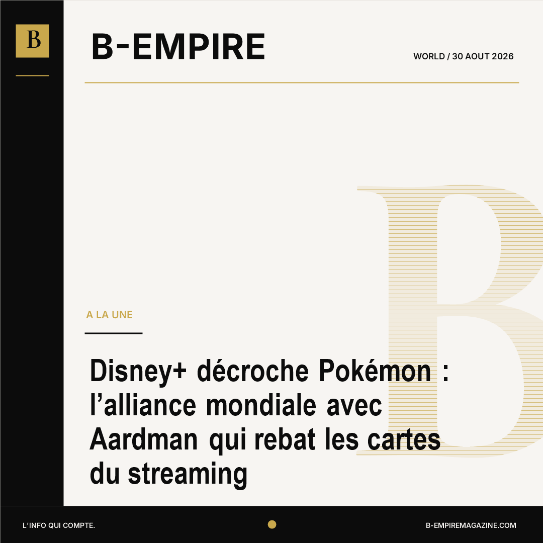 Disney+ décroche Pokémon : l’alliance mondiale avec Aardman qui rebat les cartes du streaming