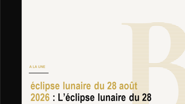 éclipse lunaire du 28 août 2026 : L’éclipse lunaire du 28 août couvrira presque toute la