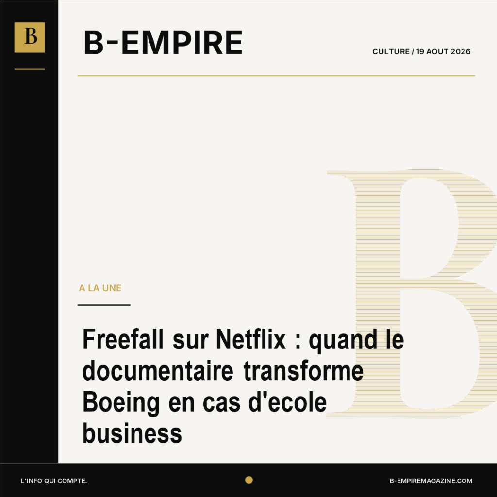 Freefall sur Netflix : quand le documentaire transforme Boeing en cas d'ecole business