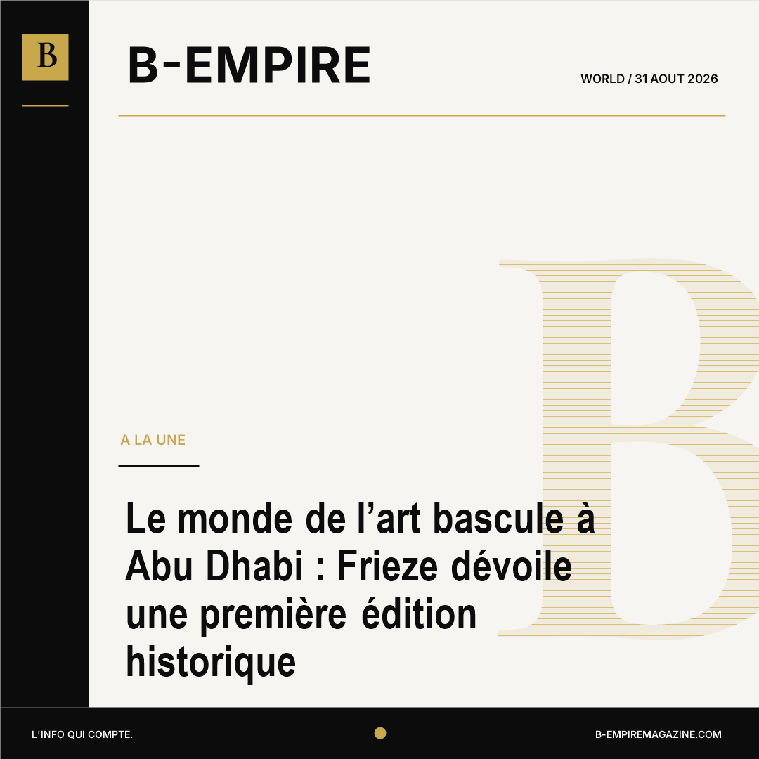 Le monde de l’art bascule à Abu Dhabi : Frieze dévoile une première édition historique