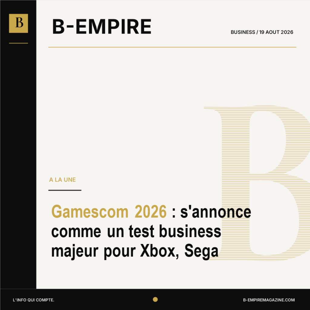 Gamescom 2026 : s'annonce comme un test business majeur pour Xbox, Sega