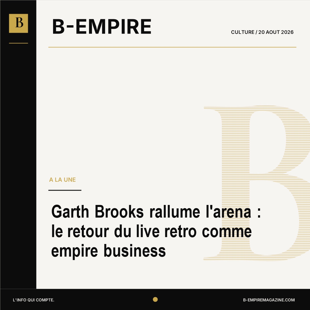 Garth Brooks rallume l'arena : le retour du live retro comme empire business