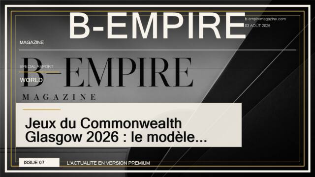 Jeux du Commonwealth Glasgow 2026 : le modèle resserré qui prépare Ahmedabad 2030