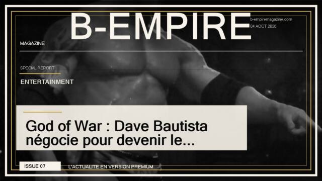 God of War : Dave Bautista négocie pour devenir le nouveau Kratos