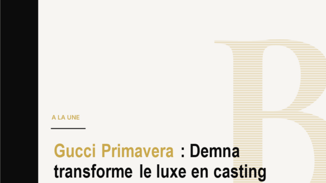 Gucci Primavera : Demna transforme le luxe en casting mondial