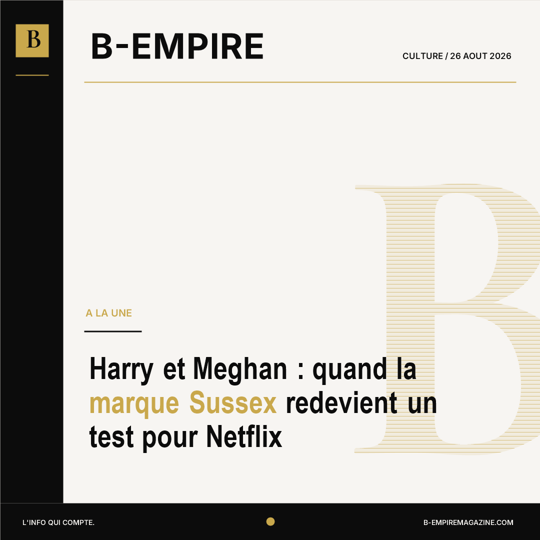 Harry et Meghan : quand la marque Sussex redevient un test pour Netflix
