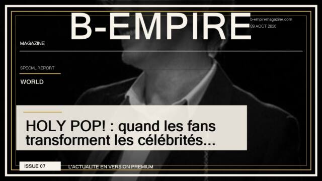 HOLY POP! : quand les fans transforment les célébrités en icônes sacrées