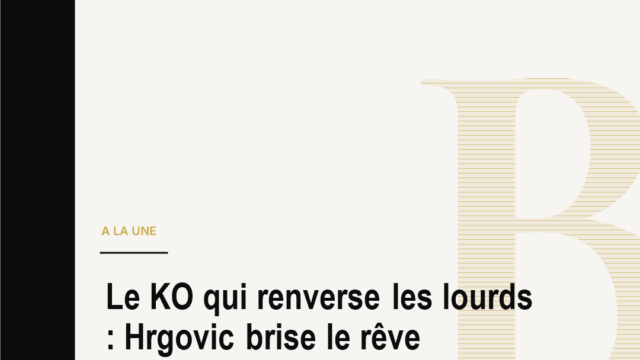 Le KO qui renverse les lourds : Hrgovic brise le rêve d’Itauma à Londres