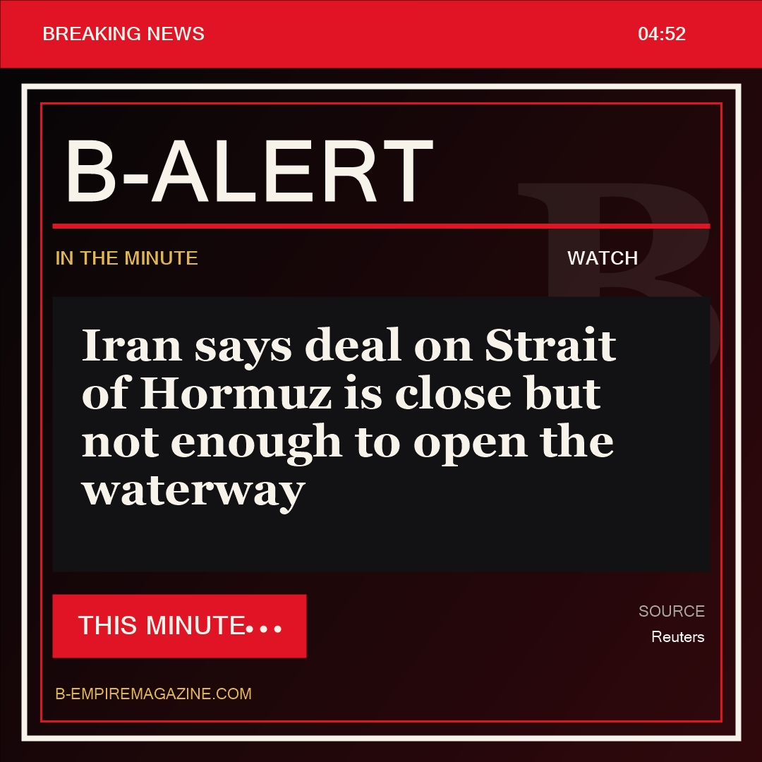 Iran says deal on Strait of Hormuz is close but not enough to open the waterway - B-Alert